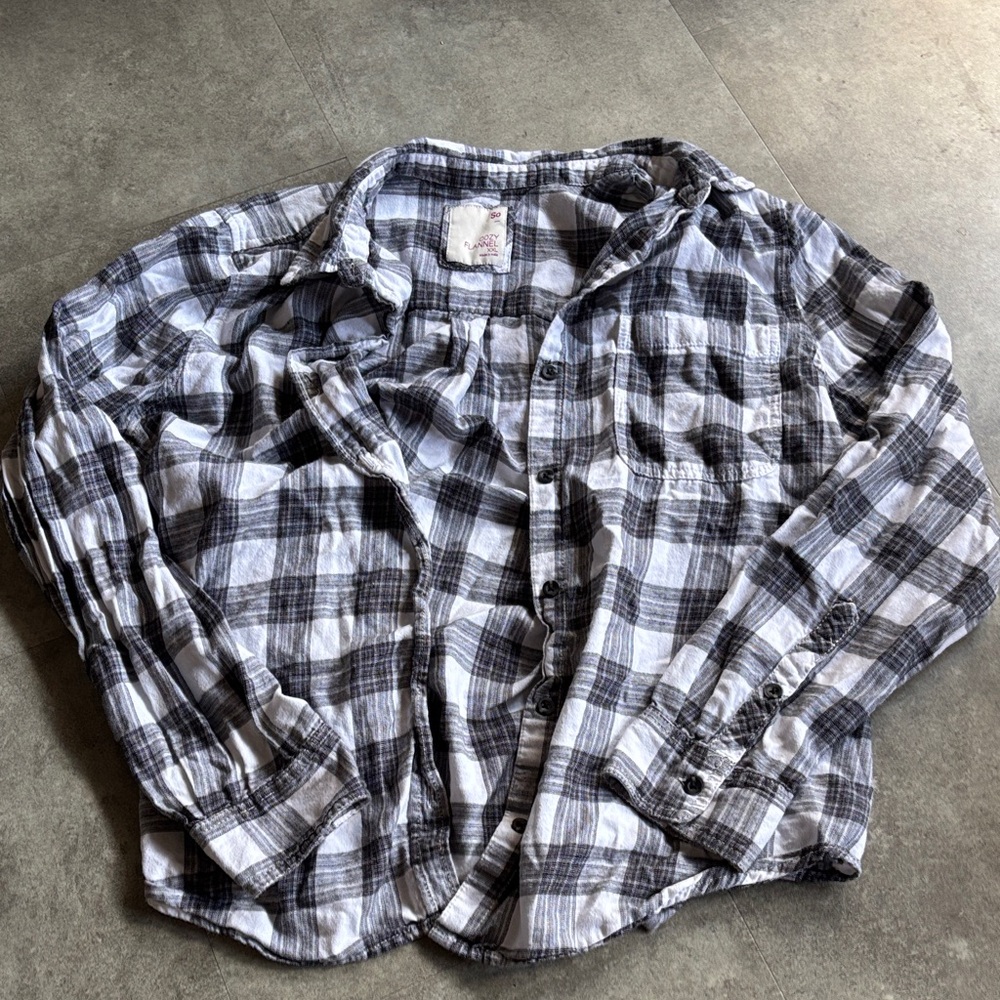 So Cozy Flannel XXL Black and White